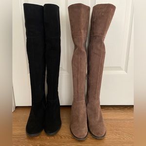 Steve Madden over the knee suede boots size 8